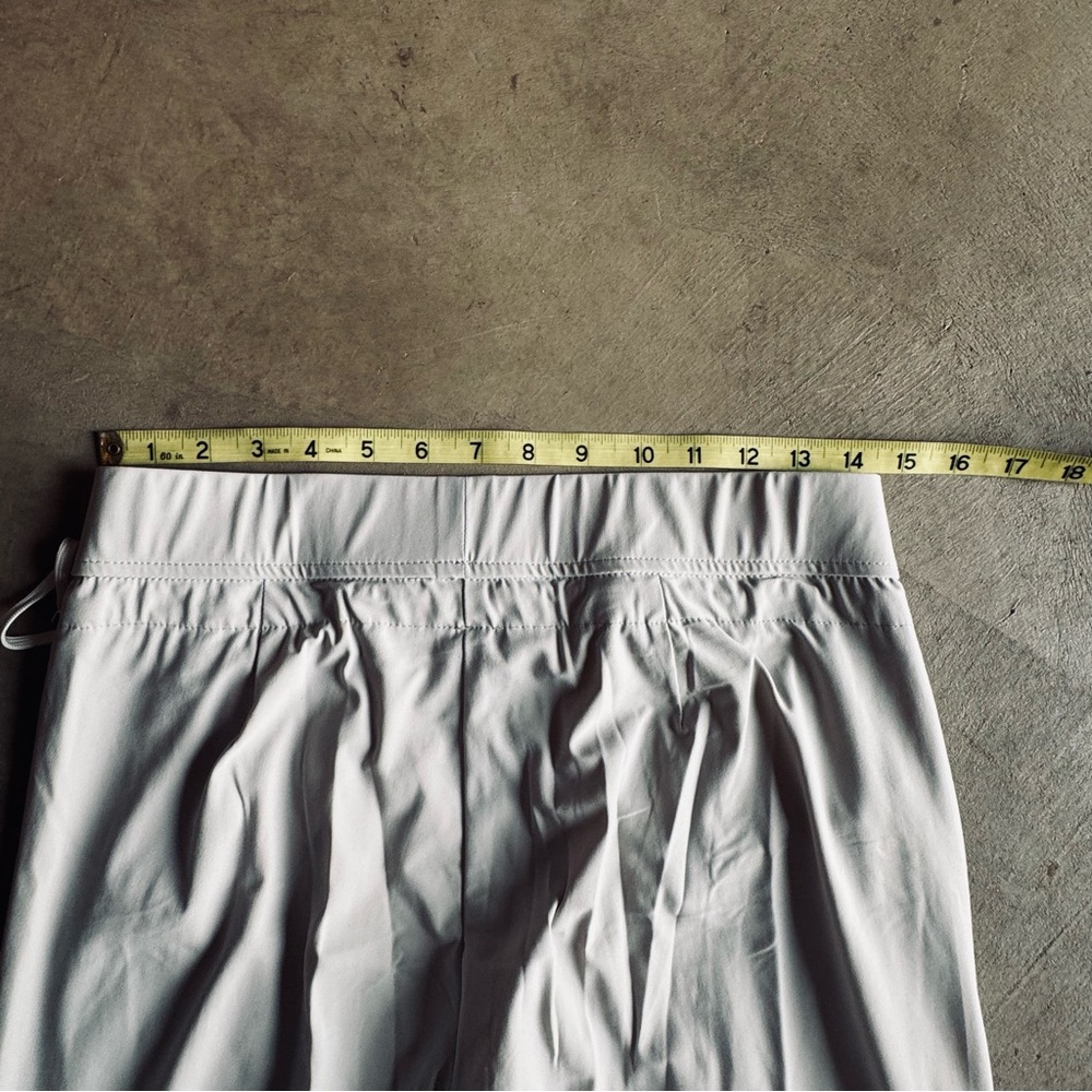 RAFFAELLO ROSSI Cream /Stone Track Athletic Pants, Zip Pockets (4) - Picture 9 of 12